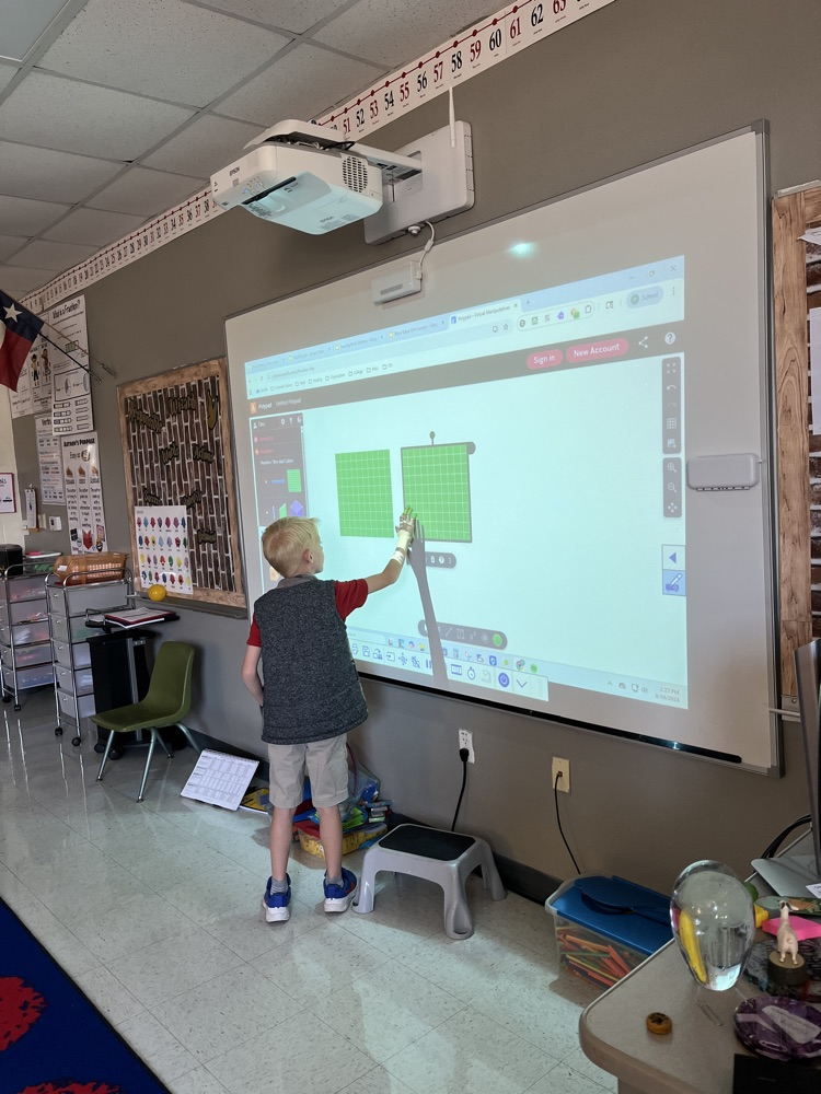 Mr. Roberto's 2nd grade class place value practice. 