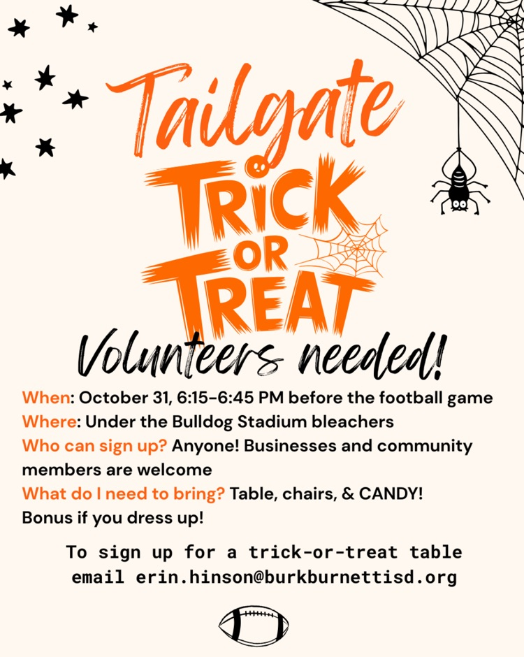 Community Tail-Gate Trick-or-Treat