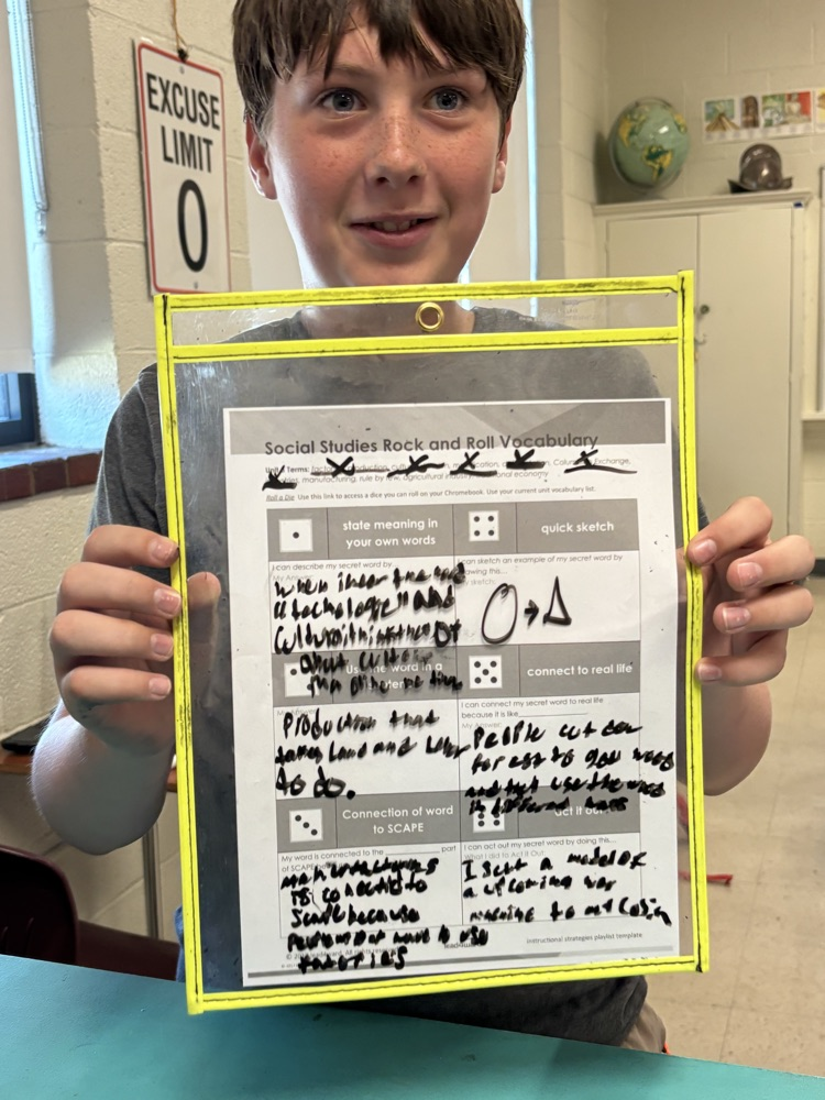 Students in Social Studies class