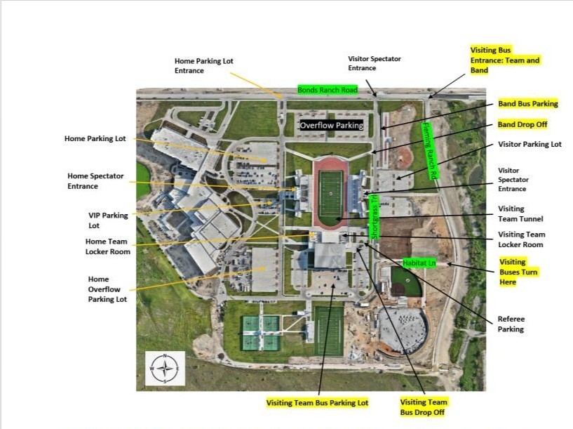 Map for parking