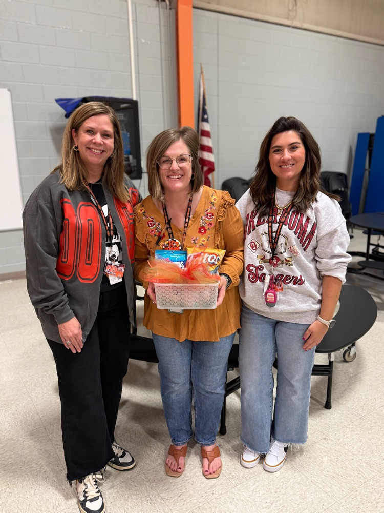 Mrs. Smiley recognized as Evans Staff Member of the Month!