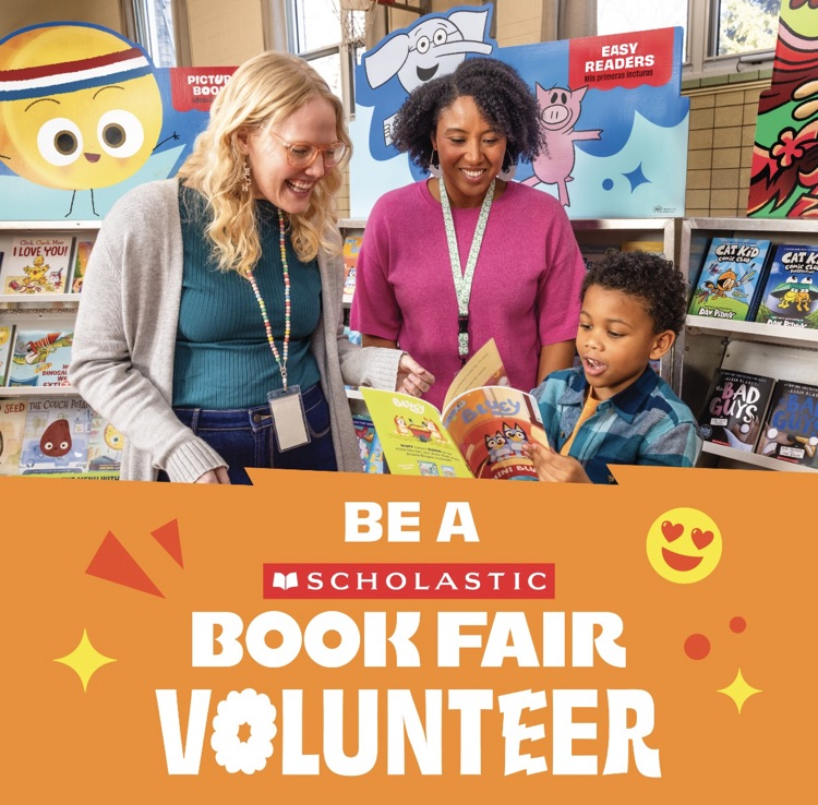 Be a book fair volunteer