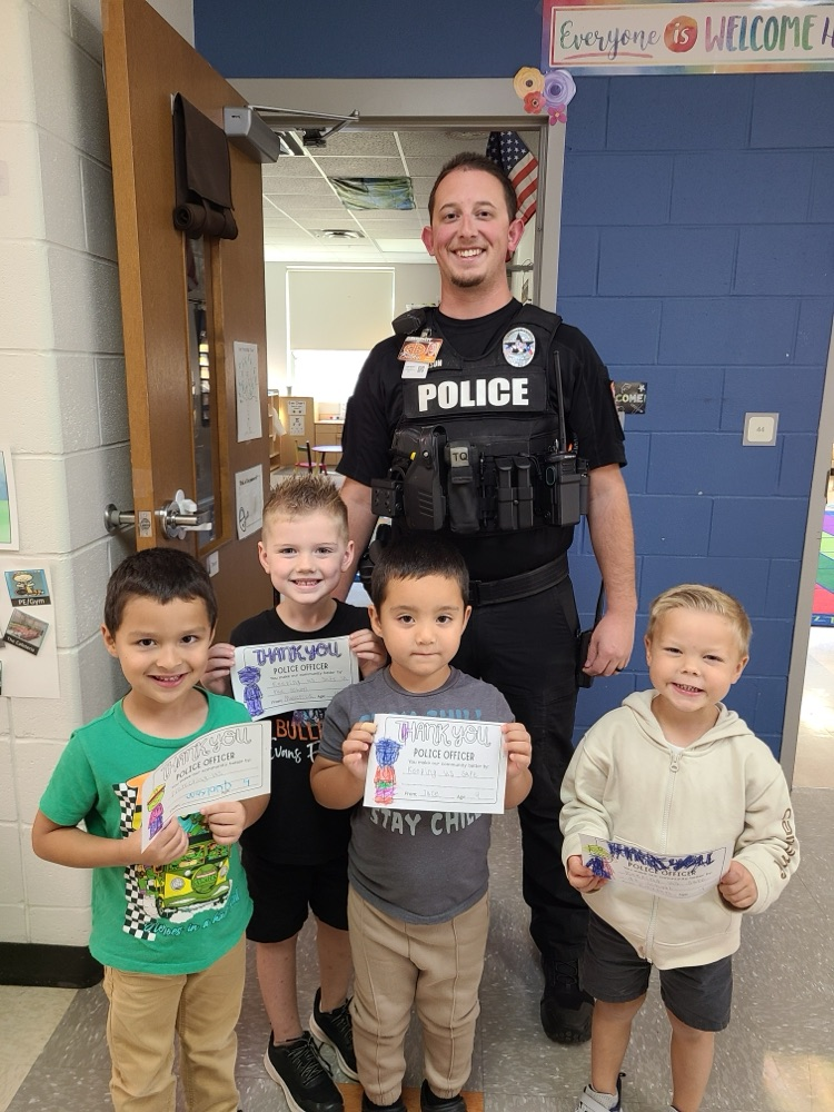 thanking our community helpers in our school