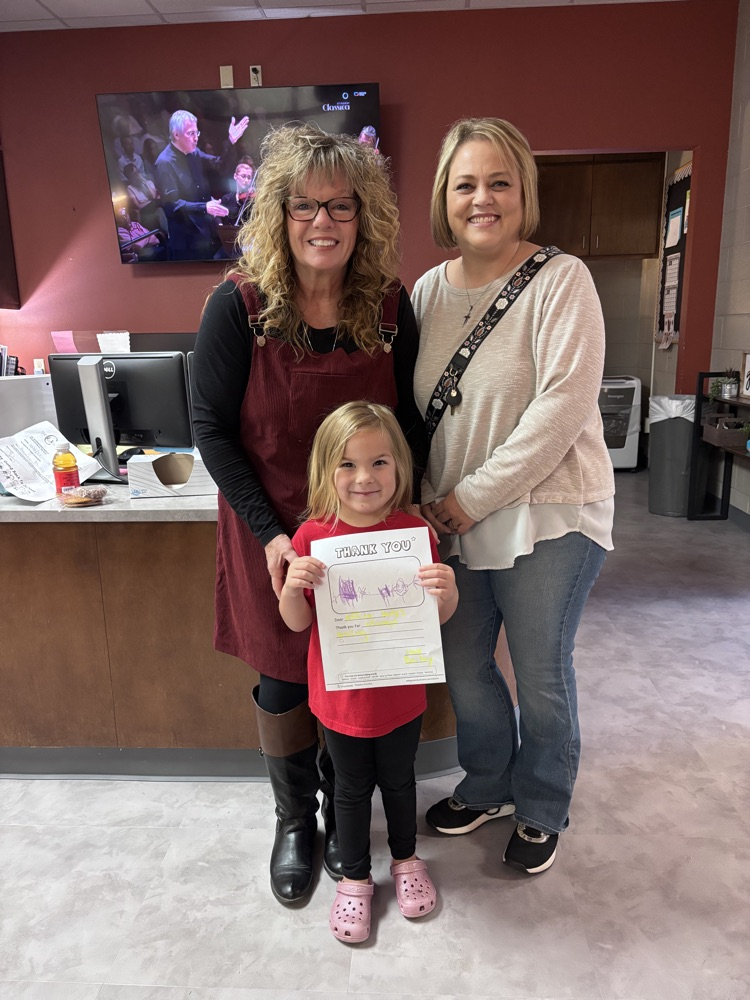 While learning about community workers, Mrs. Skinner’s class made letters to the community workers of their choice at our school. They delivered their letters to them today and said thank you for all that they do to make our school great!