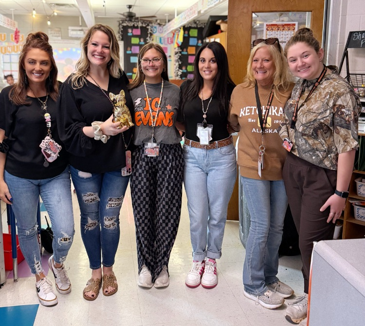 Mrs. Hickerson is the BARK Award winner for this month.