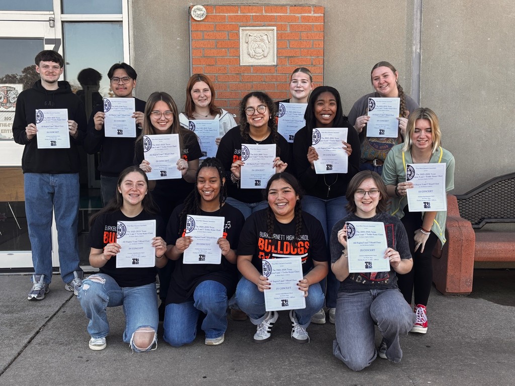 TMEA All Region and Treble Choir Students! Last Thursday, Nov 13, the following students performed at Arborlawn UMC in Fort Worth for the TMEA Treble Honor Choir and Mixed Region Choir performances directed by Dr. Napoles of University of North Texas and by Dr. McClean, Assoc Choral Director of Baylor University.