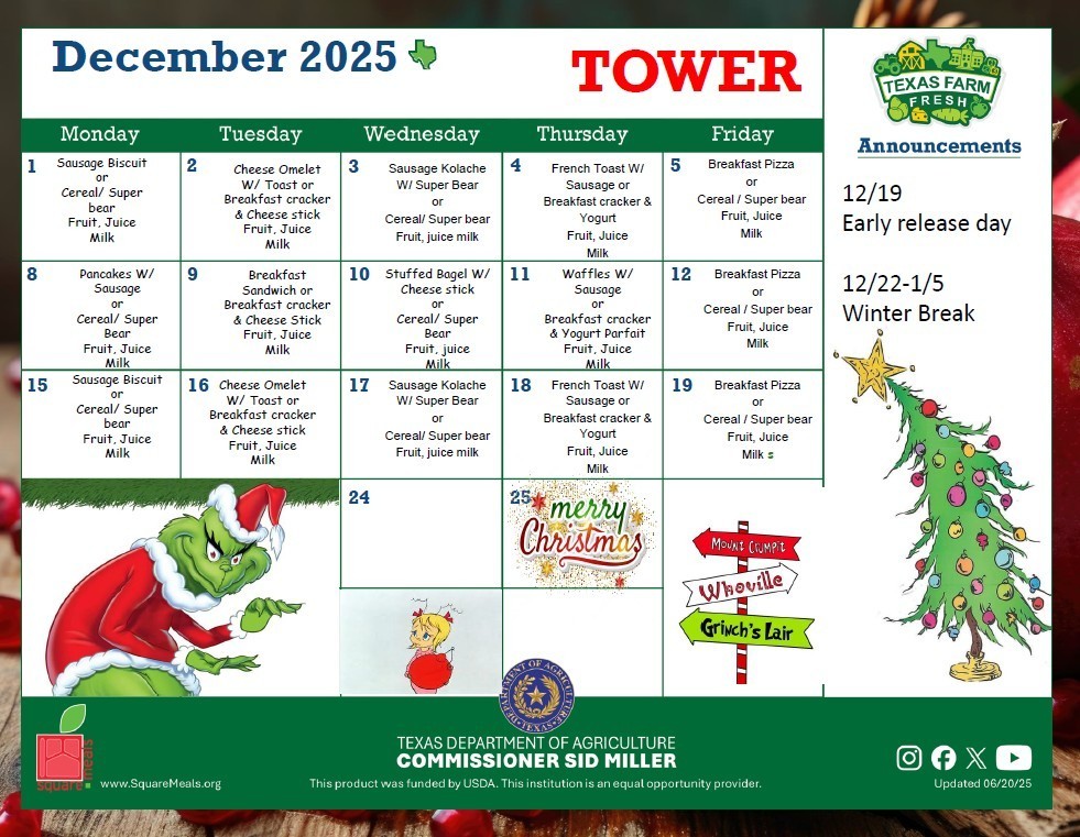 Breakfast December 2025 