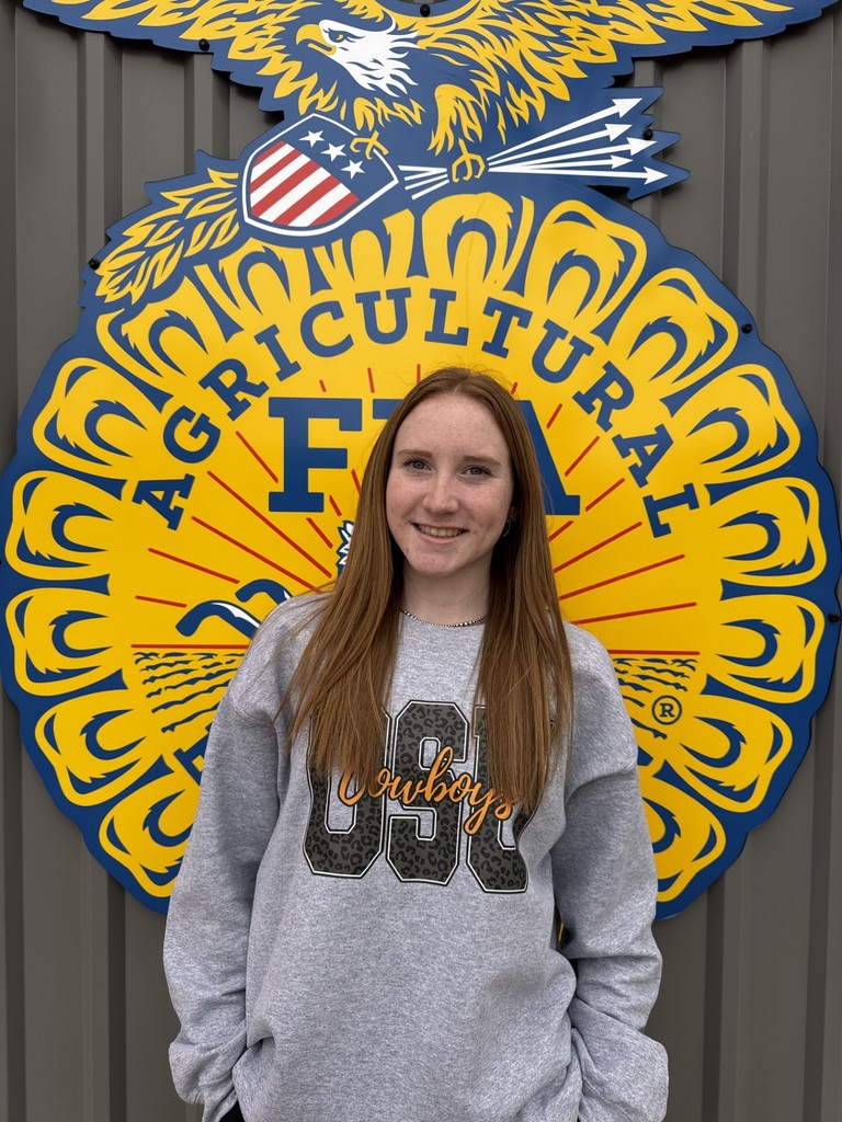 Please help us congratulate Dani Williams, our Burkburnett FFA Vice President, on earning a scholarship for the County Show! We are incredibly proud of her hard work, leadership, and dedication.