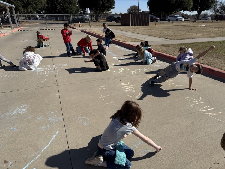 Mrs. Smiley’s class practicing their phonics pattern