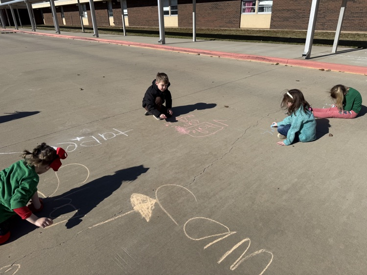 Mrs. Smiley’s class practicing their phonics pattern
