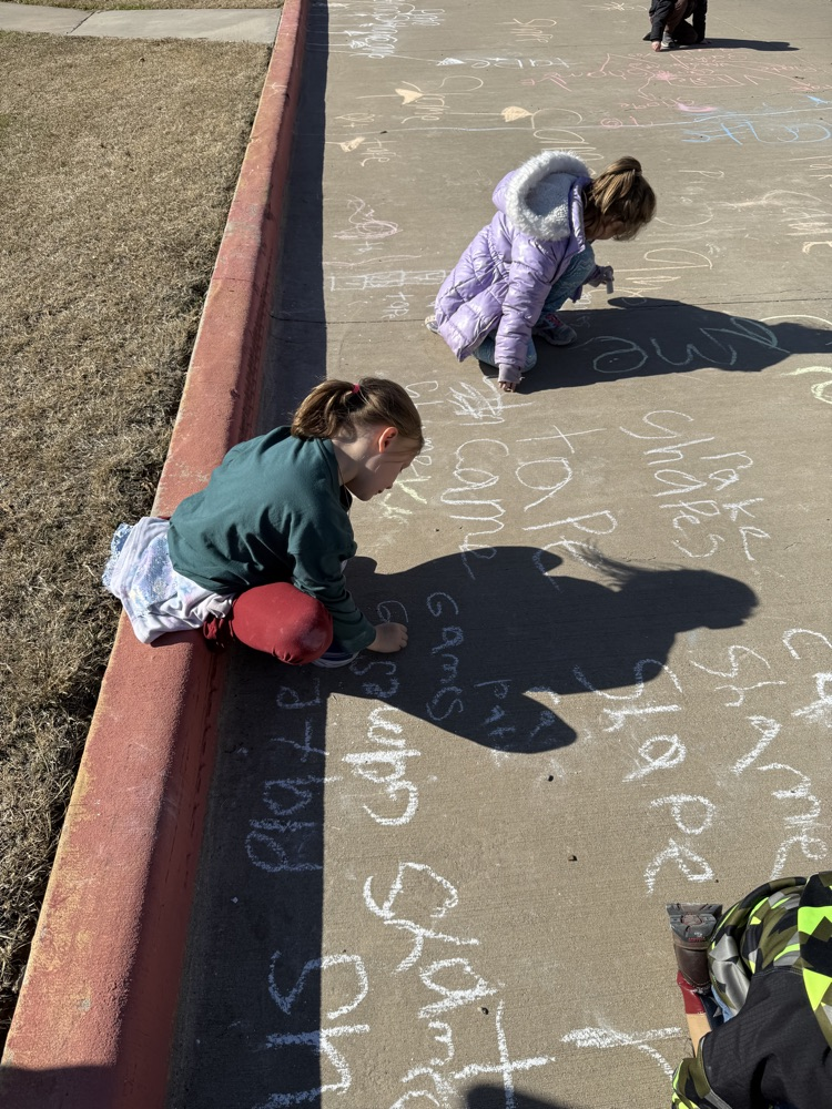 Mrs. Smiley’s class practicing their phonics pattern