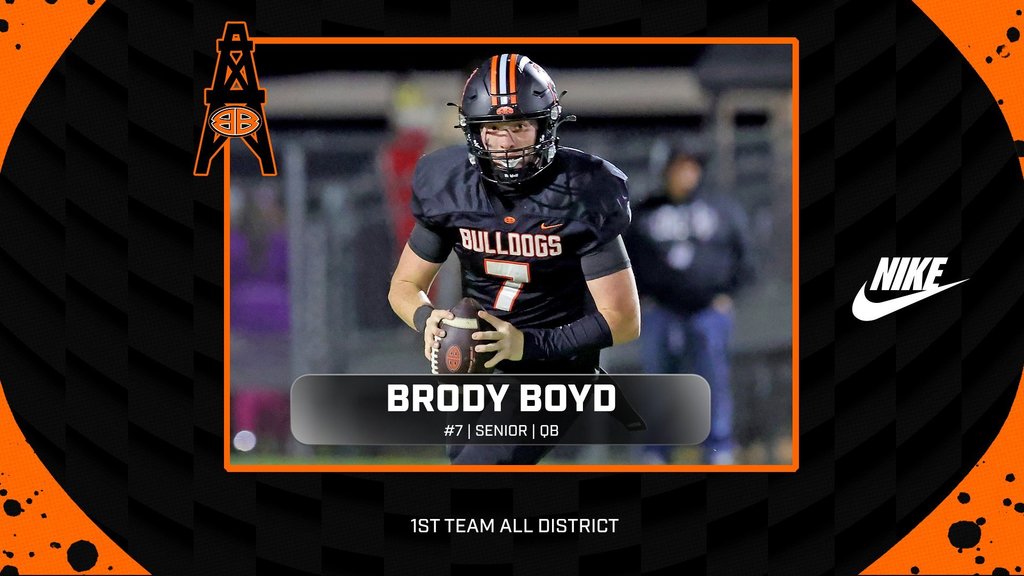 BRODY BODY #7 SENIOR QB 1st Team All District