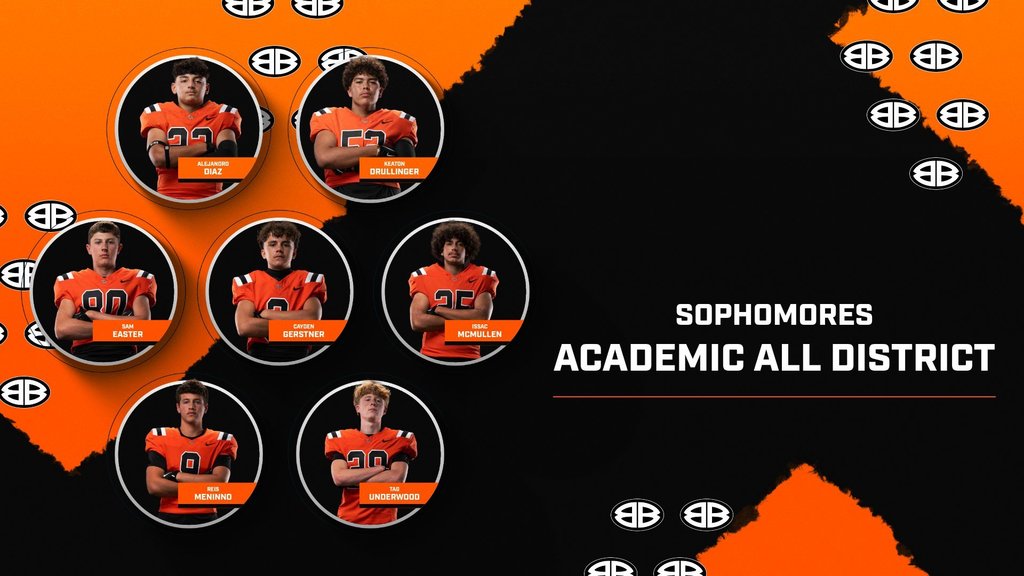 ACADEMIC ALL DISTRIC SOPHOMORES