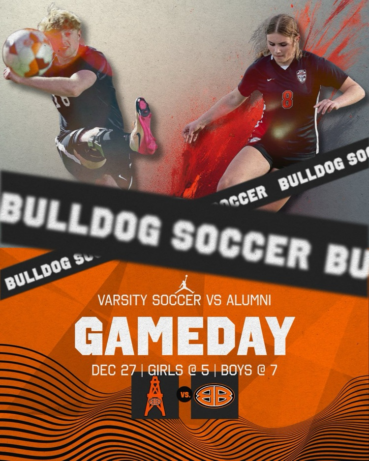varsity soccer vs Alumni girls at 5 boys at 7 game day 