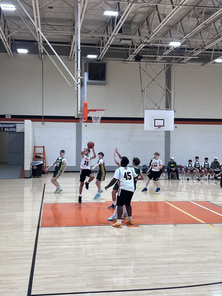 8th Grade Bulldogs basketball battled Barwise tonight. Great effort by both teams. The B team came away with an incredible overtime win! 