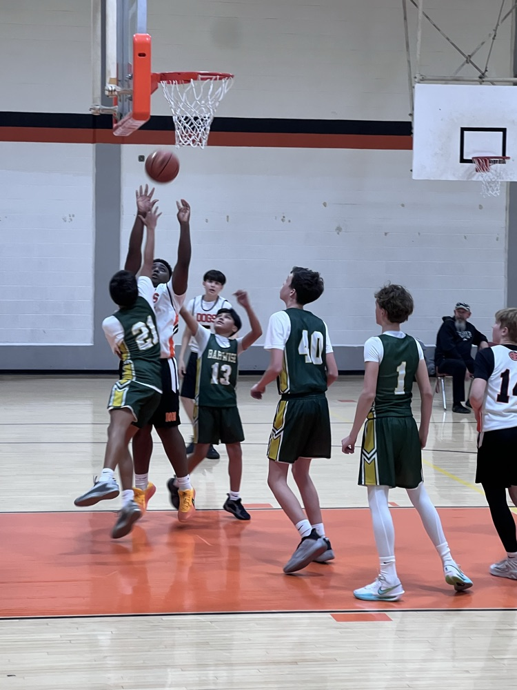 8th Grade Bulldogs basketball battled Barwise tonight. Great effort by both teams. The B team came away with an incredible overtime win! 