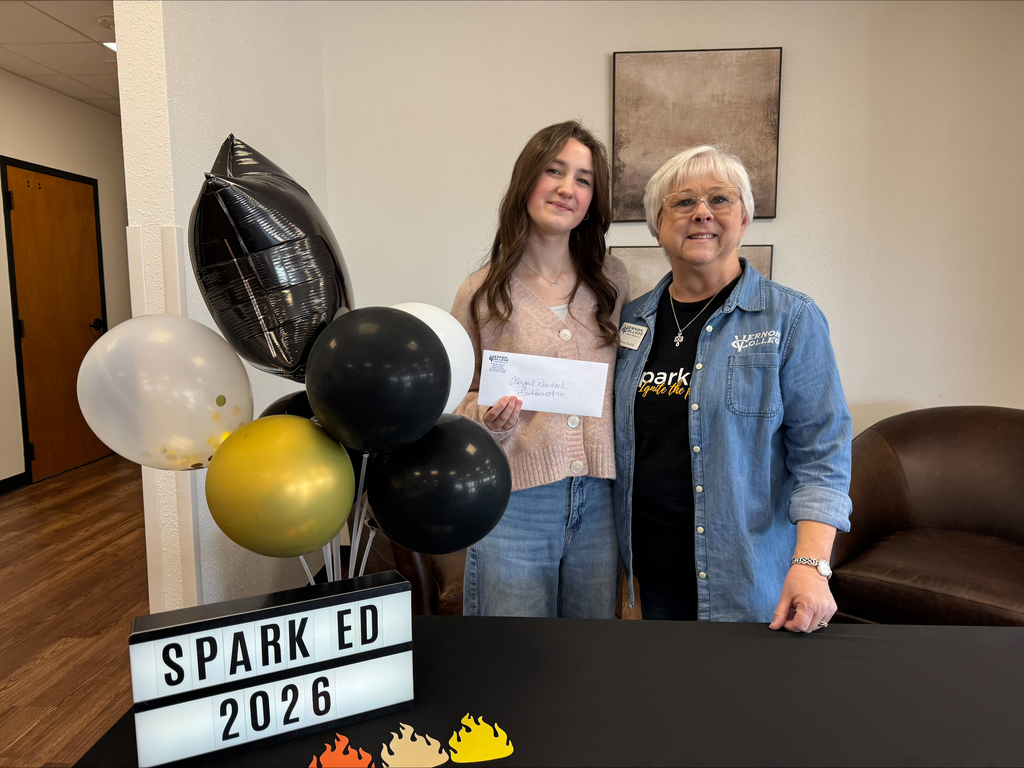 Thank you to Region 9 for hosting our students at Spark Ed this year.  Thank you for encouraging our students and empowering them on their journey to careers in education.  A HUGE congratulations to Abigail Rennhack - winner of a $1500 scholarship to Vernon College.