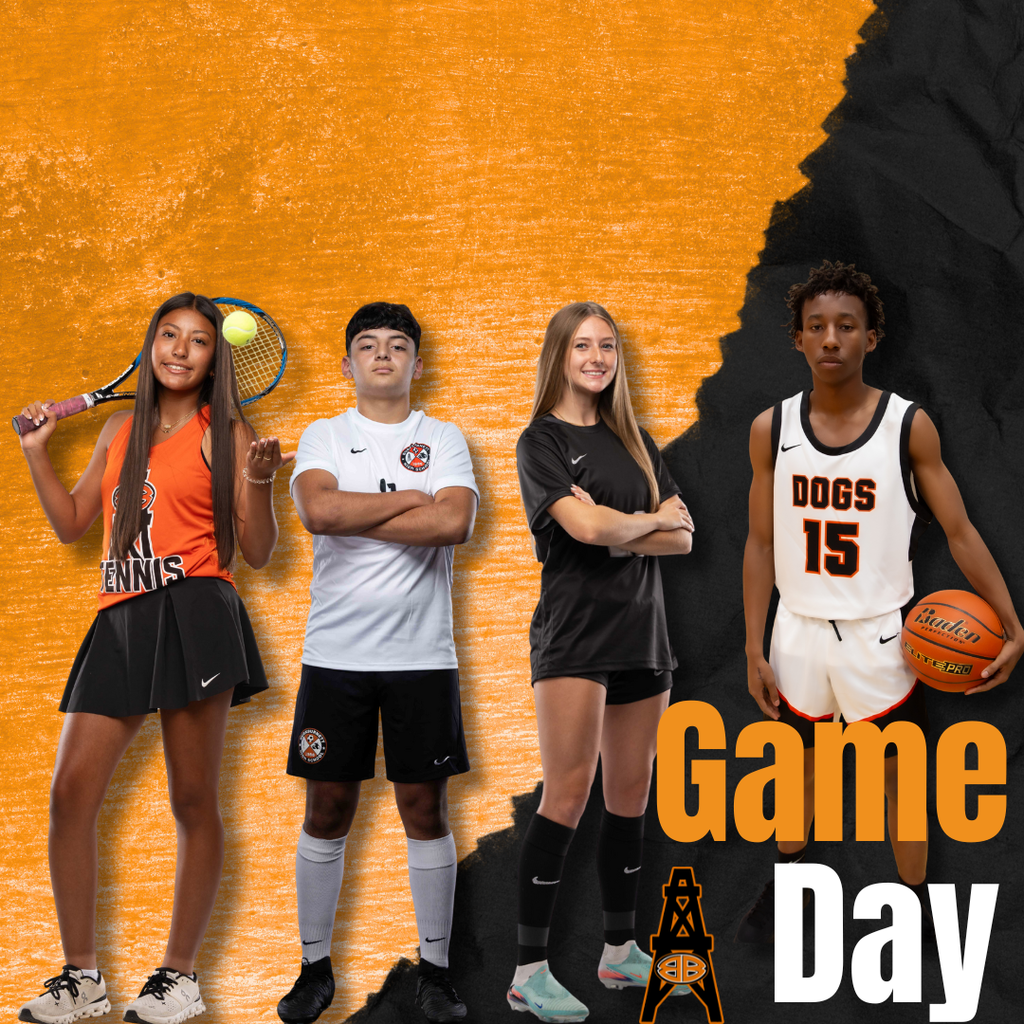 Game Day, athletes standing