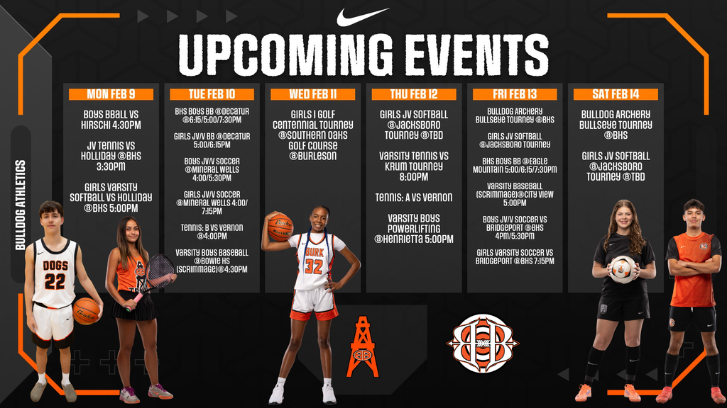 Up Coming Events
