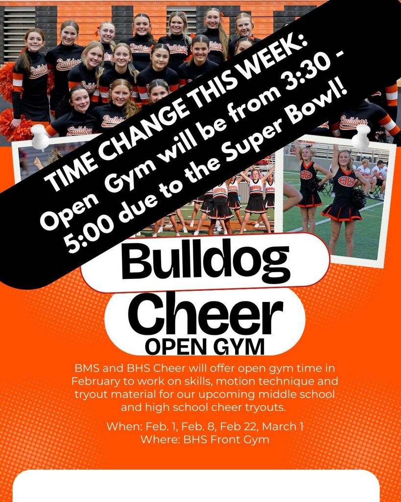 Cheer open gym