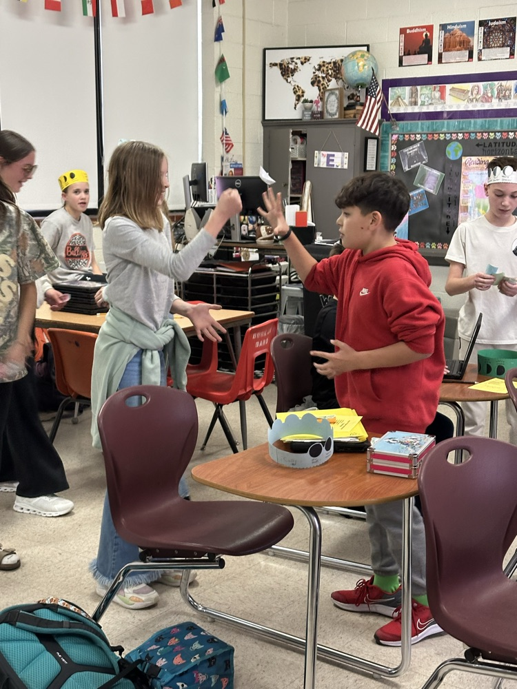 students playing part, tock, scissors