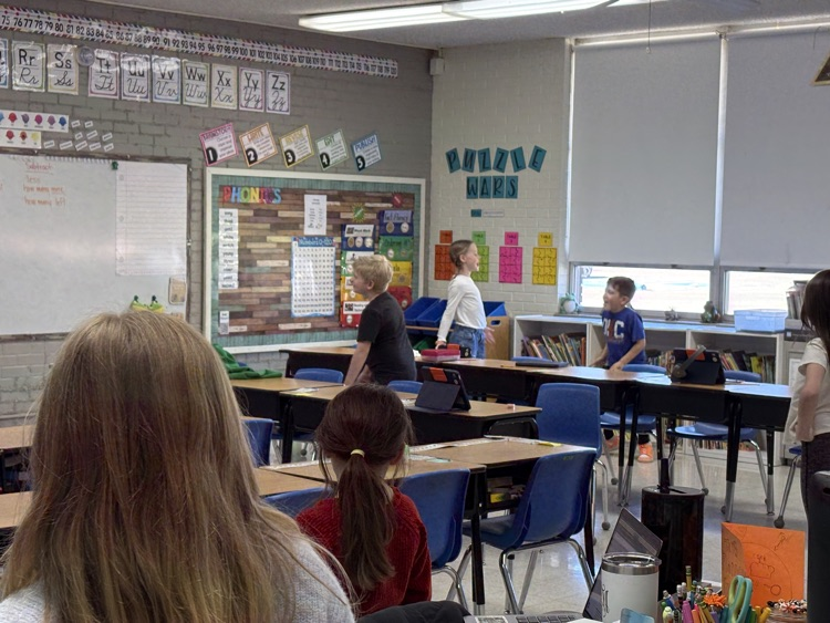 Mrs. Johnson's 2nd graders kinesthetic sight word practice; spelling sight words with body motions. Way to have fun while learning 2nd grade! 🧡