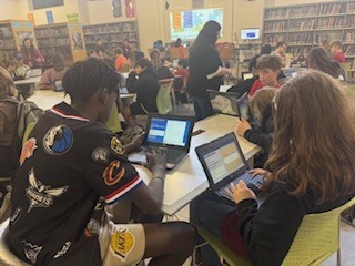 ELA classes in library