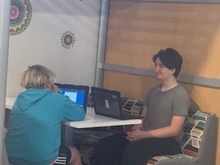 ELA classes in library