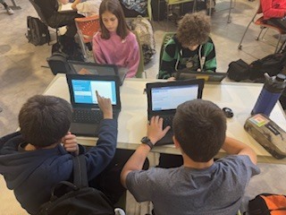 ELA classes in library