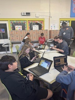 ELA classes in library