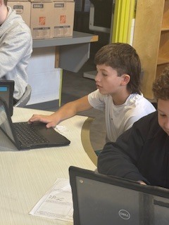 ELA classes in library