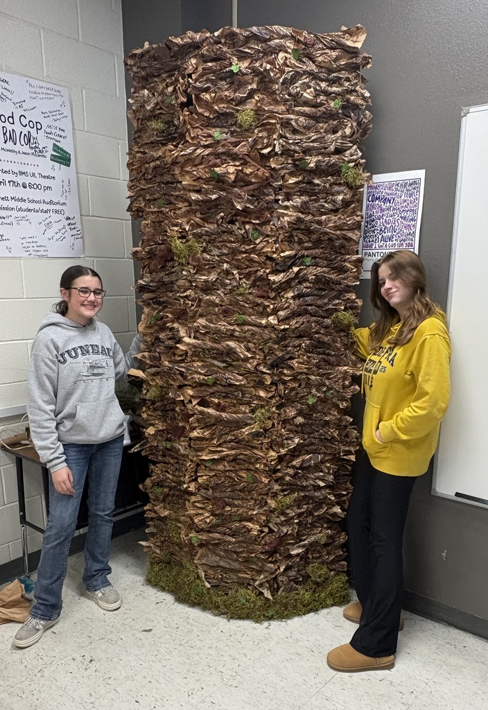 Theater Arts students building props