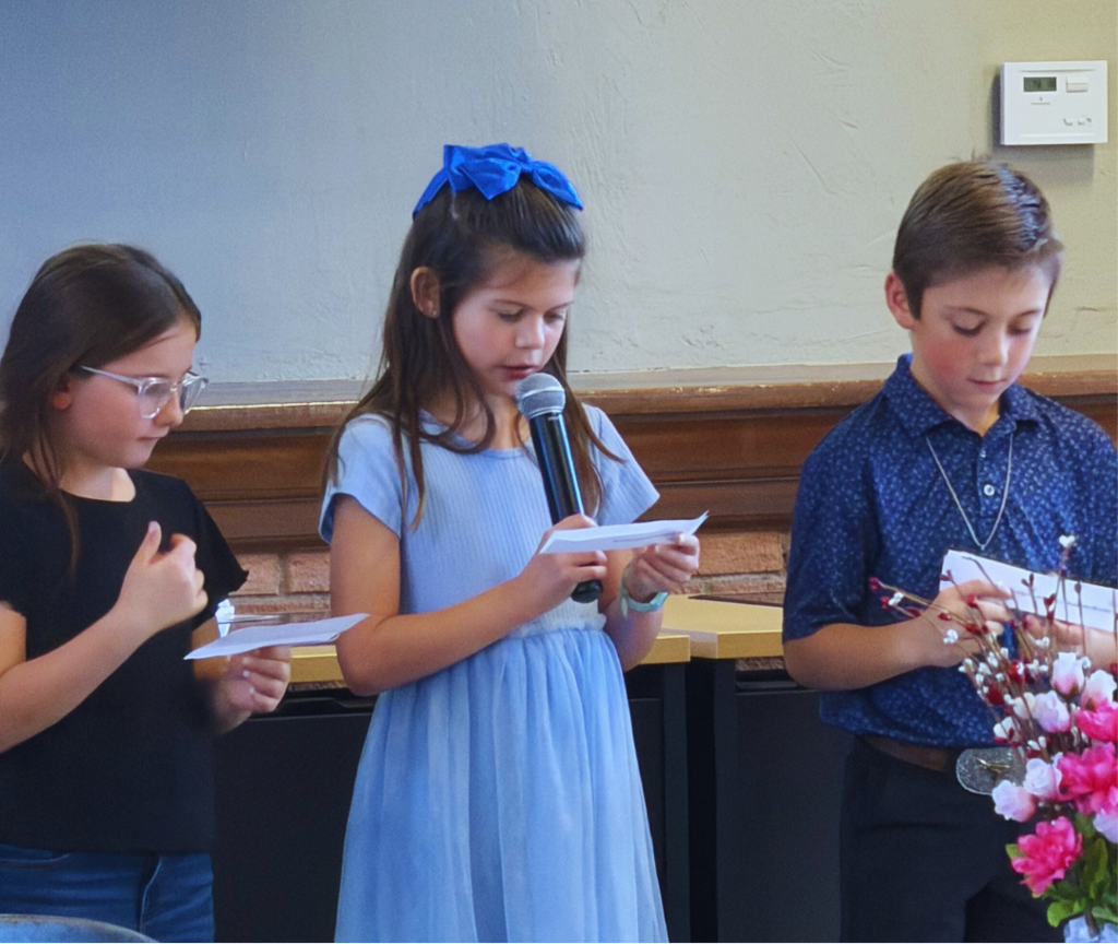 Image show two student speakers.