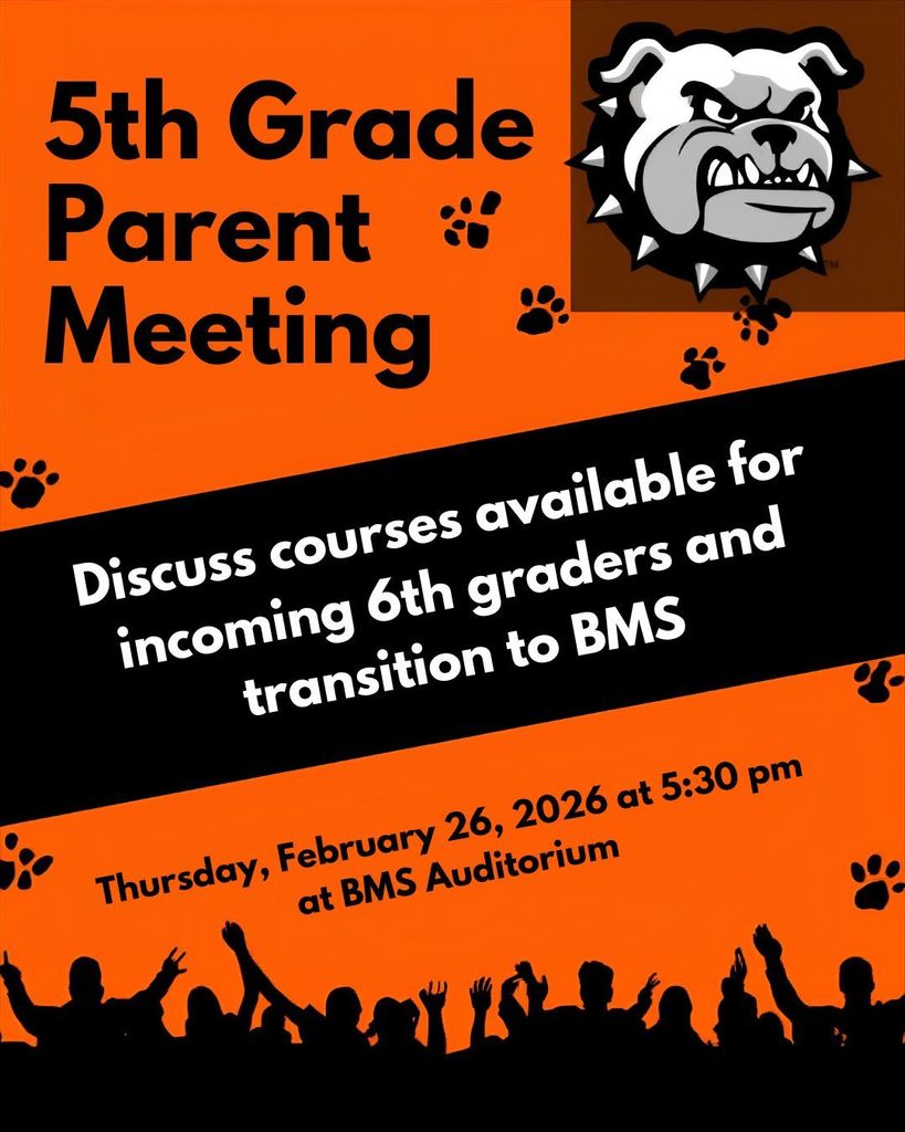 5th grade parent meeting notice
