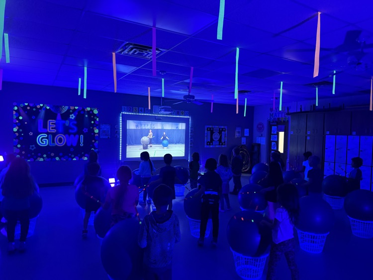 Glow party + DrumFit = the BEST kind of cardio! 💜🥁✨