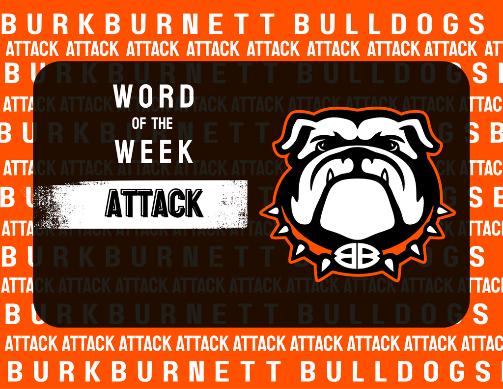 Attack is the word of the week.