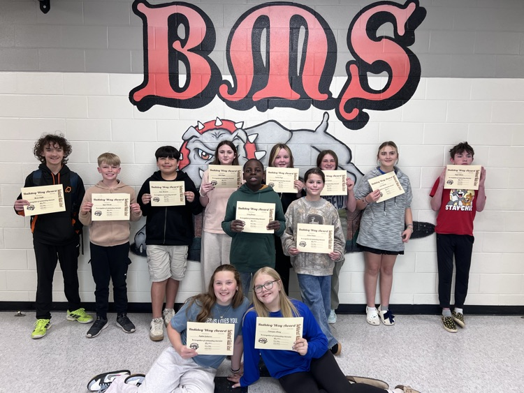 Congratulations to our most recent Bulldog Way Award winners! These students were nominated by their teachers for exemplifying The Bulldog Way by showing excellent citizenship, honesty, effort, dedication, respect, and service to others. 