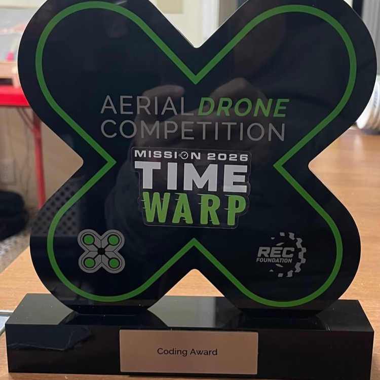 BHS drone team award  