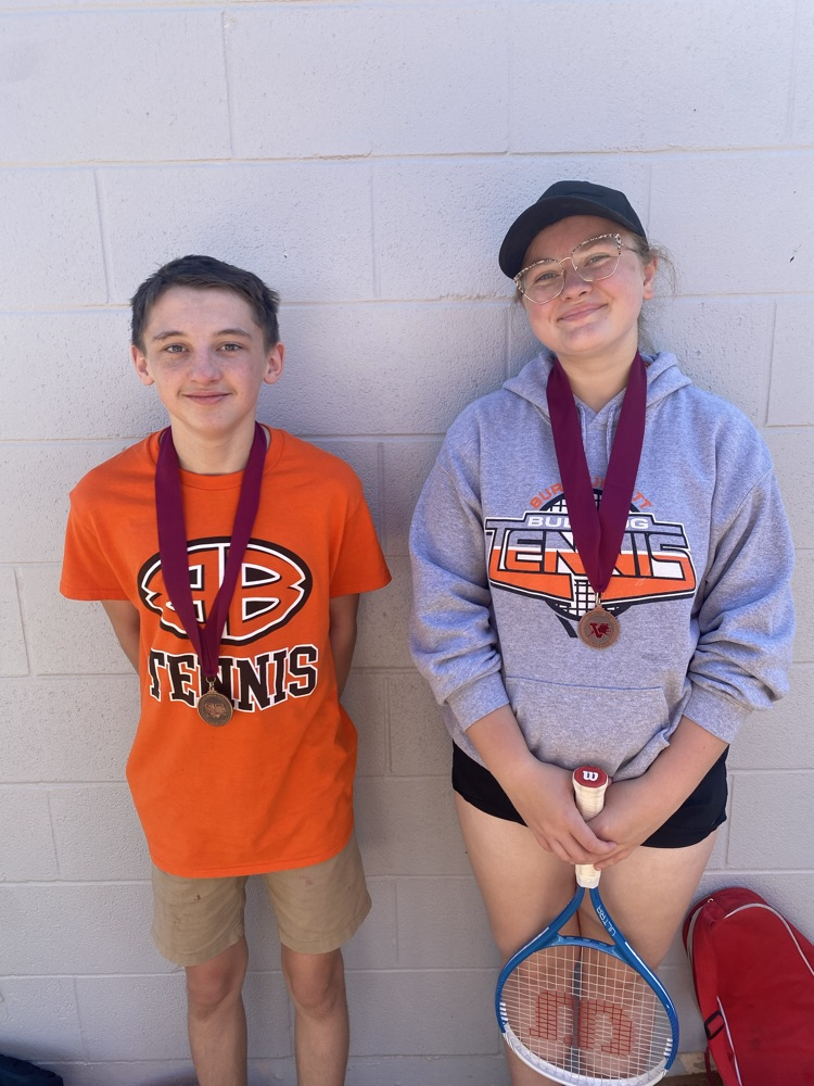 tennis team medalist