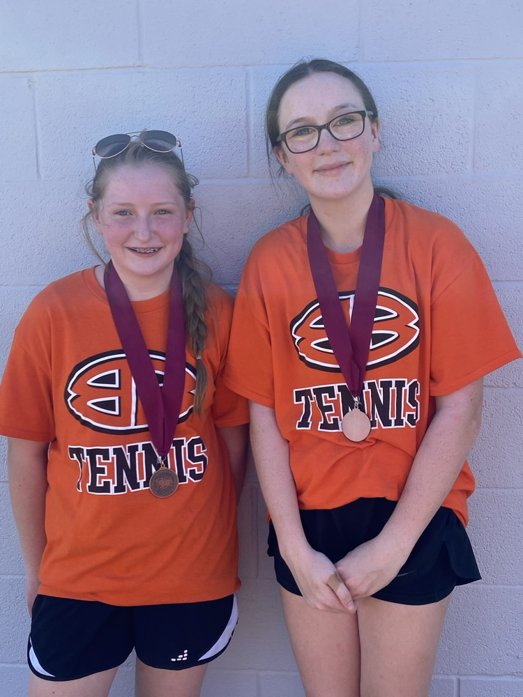 tennis team medalist