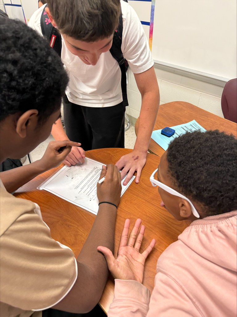 Math students playing review game