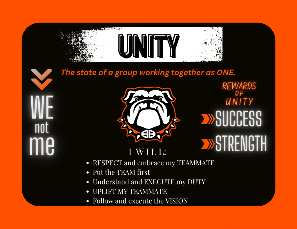 Unity is the word of the week