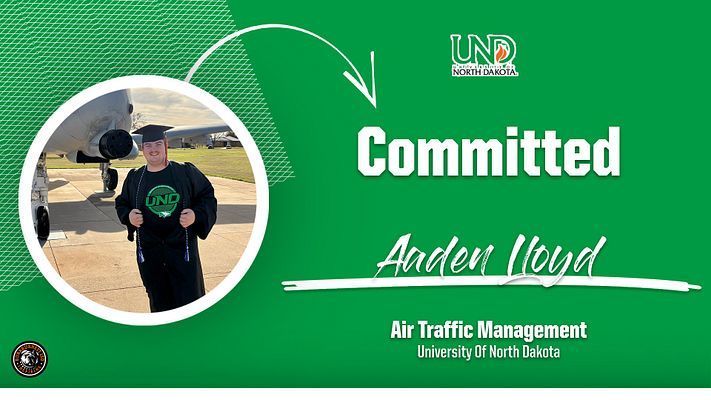 Aaden Lloyd will attend the University of North Dakota!