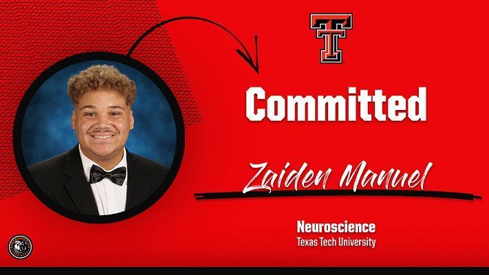 Zaiden Manuel will attend Texas Tech!