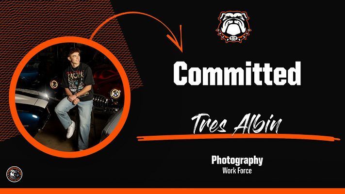 Tres will enter the workforce as a photographer!
