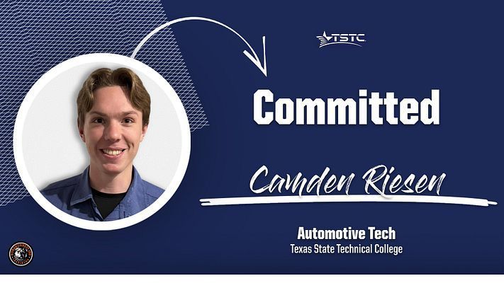 Camden will attend TSTC.