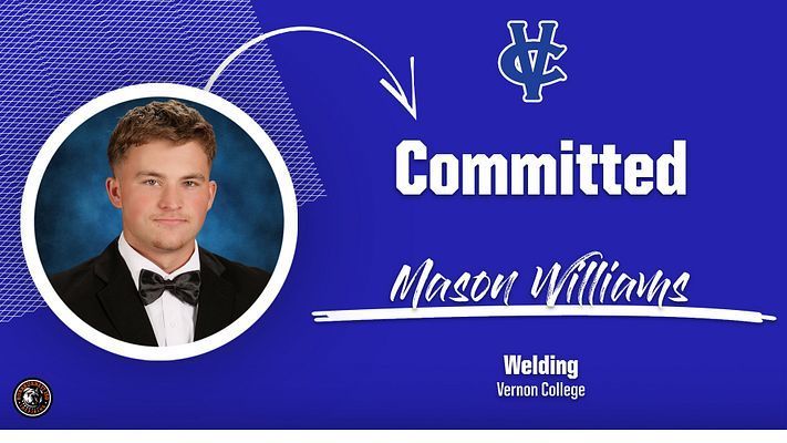 Mason will attend Vernon College.