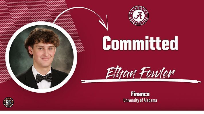 Ethan will attend U of Alabama