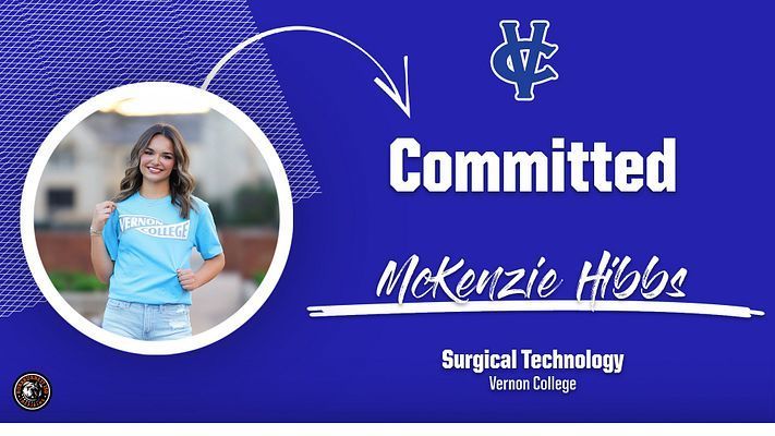 McKenzie will attend Vernon College