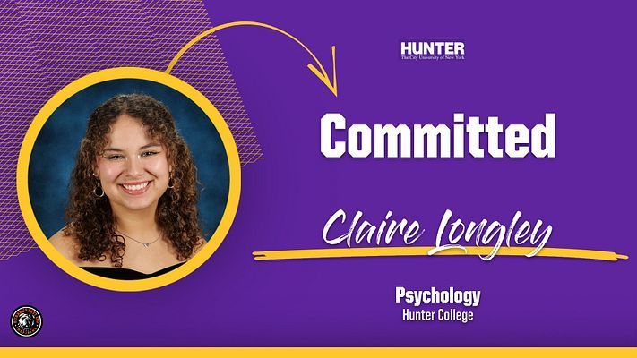 Claire will attend Hunter College